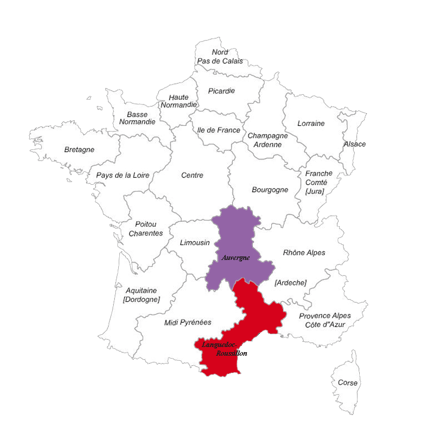 Regios Frankrijk