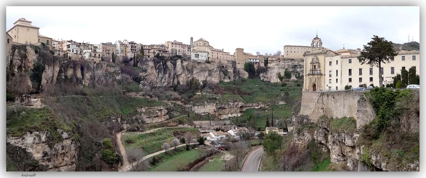 Cuenca zicht vanop Brug San Pablo 