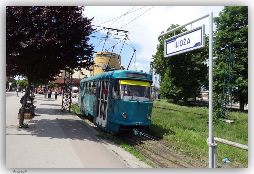 Oude tram Sarajevo
